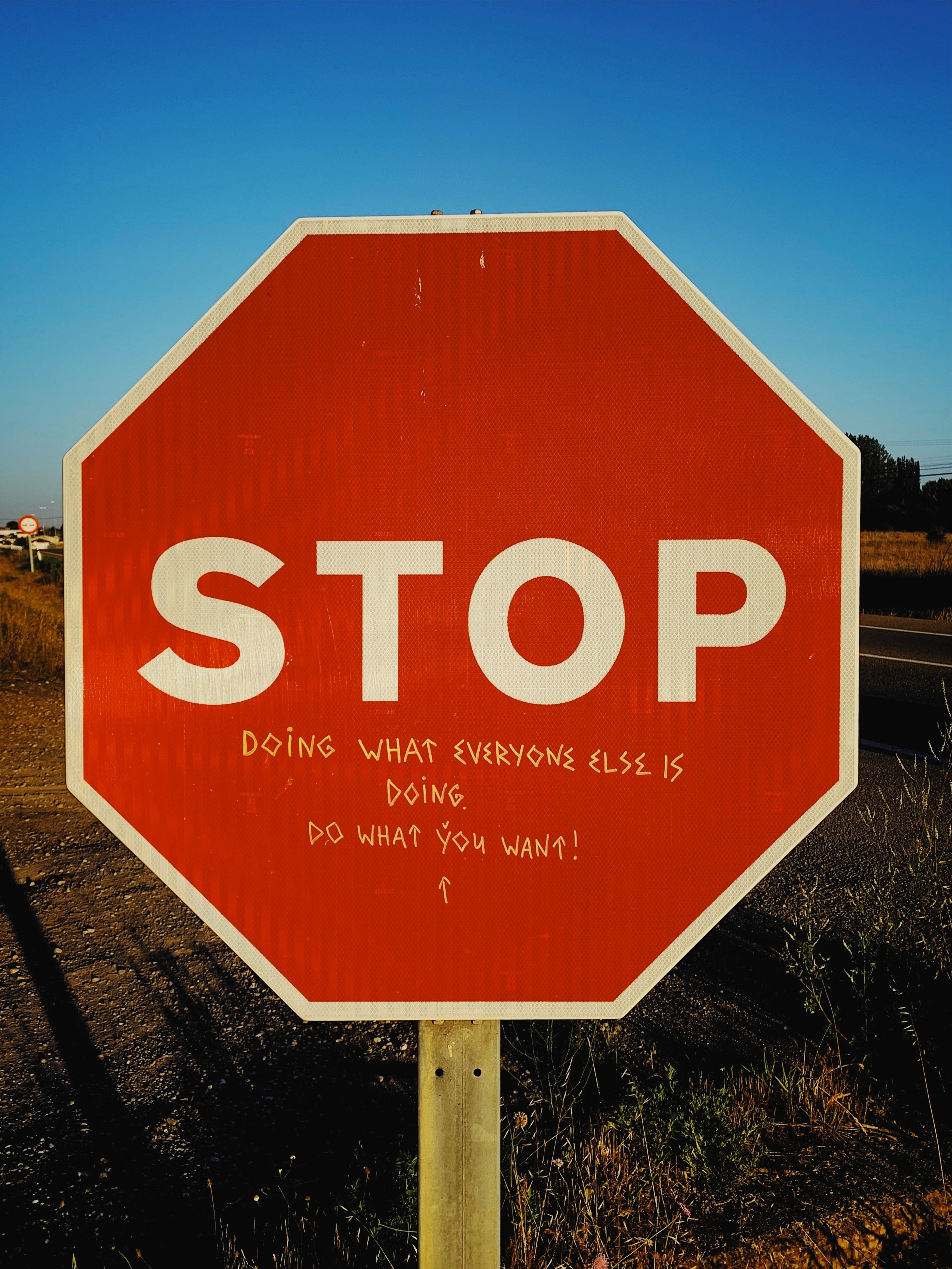 stop signage